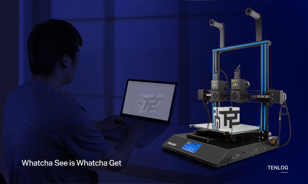 DMP 3D Printer Whatcha See Is Whatcha Get