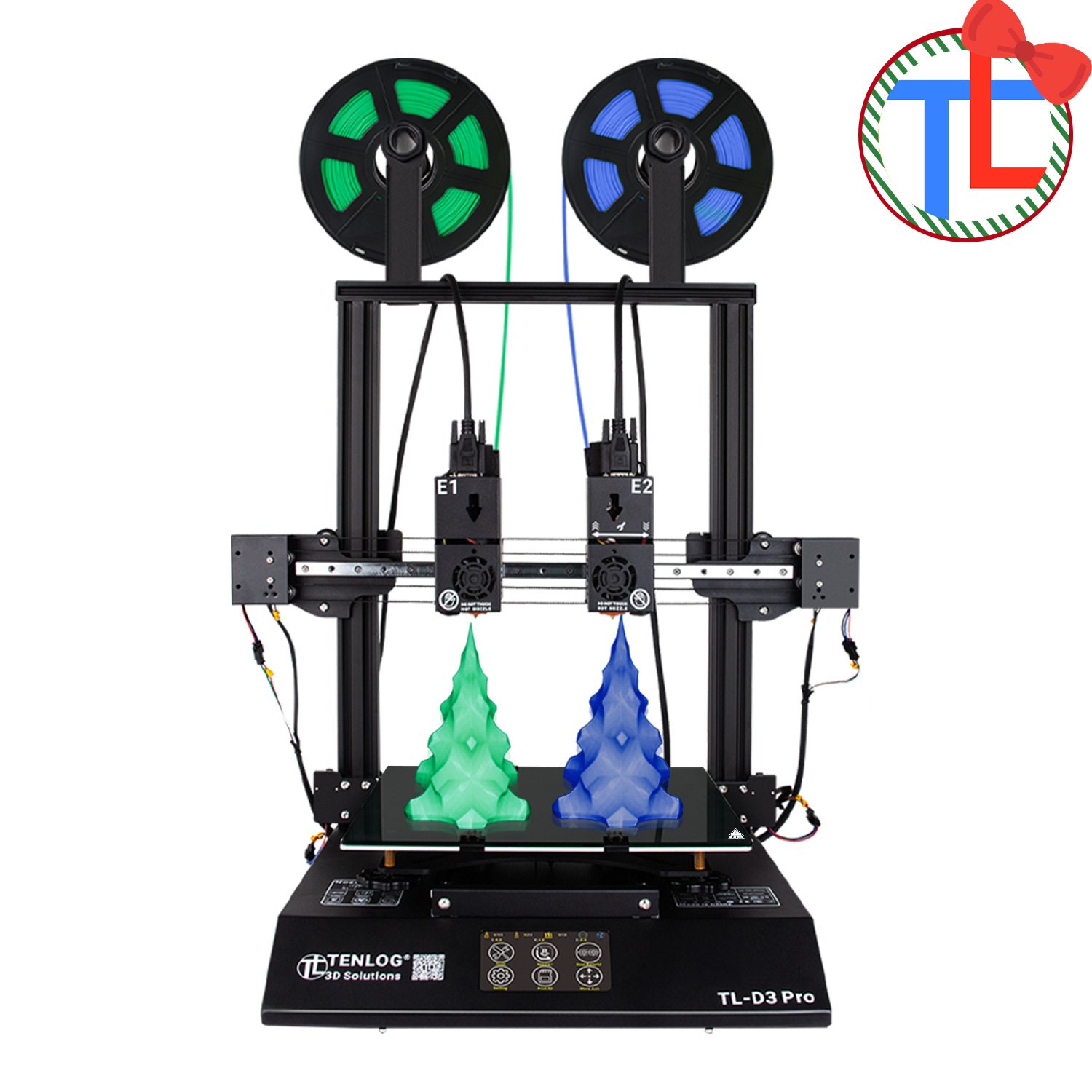 Feliz Navidad, TL-D3 pro USD $ 120 APAGADO, obtenga IDEX Impresora 3d ahora